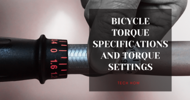 BICYCLE TORQUE SPECIFICATIONS AND TORQUE SETTINGS