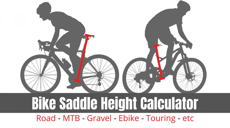 Bike Saddle Height Calculator Bike Faff