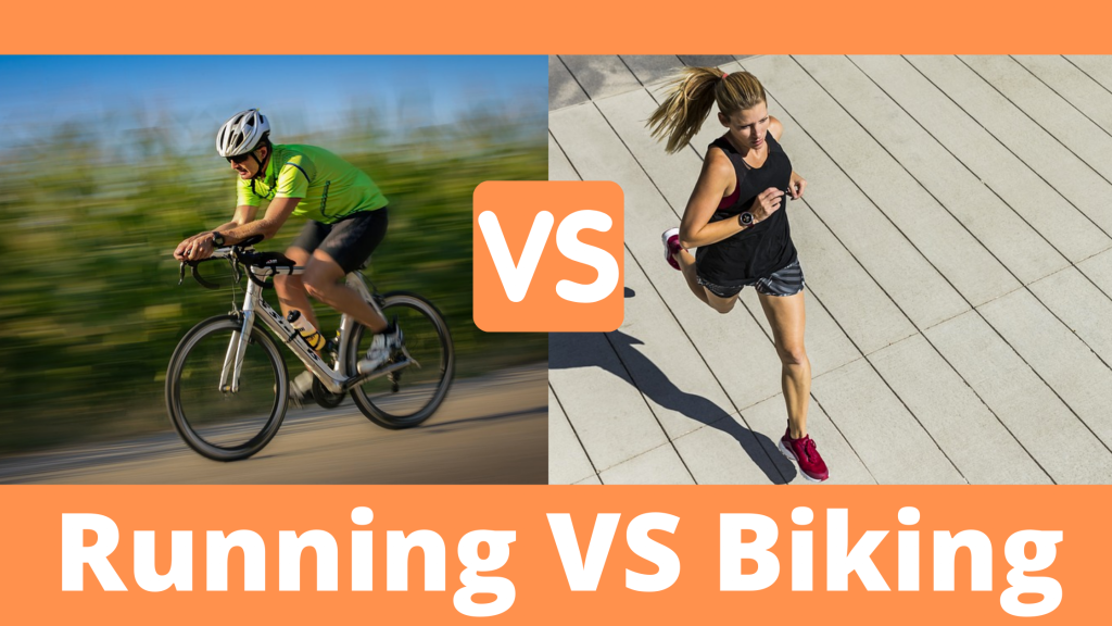 running and biking race